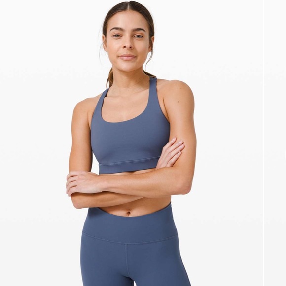 lululemon athletica Other - Lululemon Energy Bra *Medium Support, B-D Cup
Ink Blue Size 6